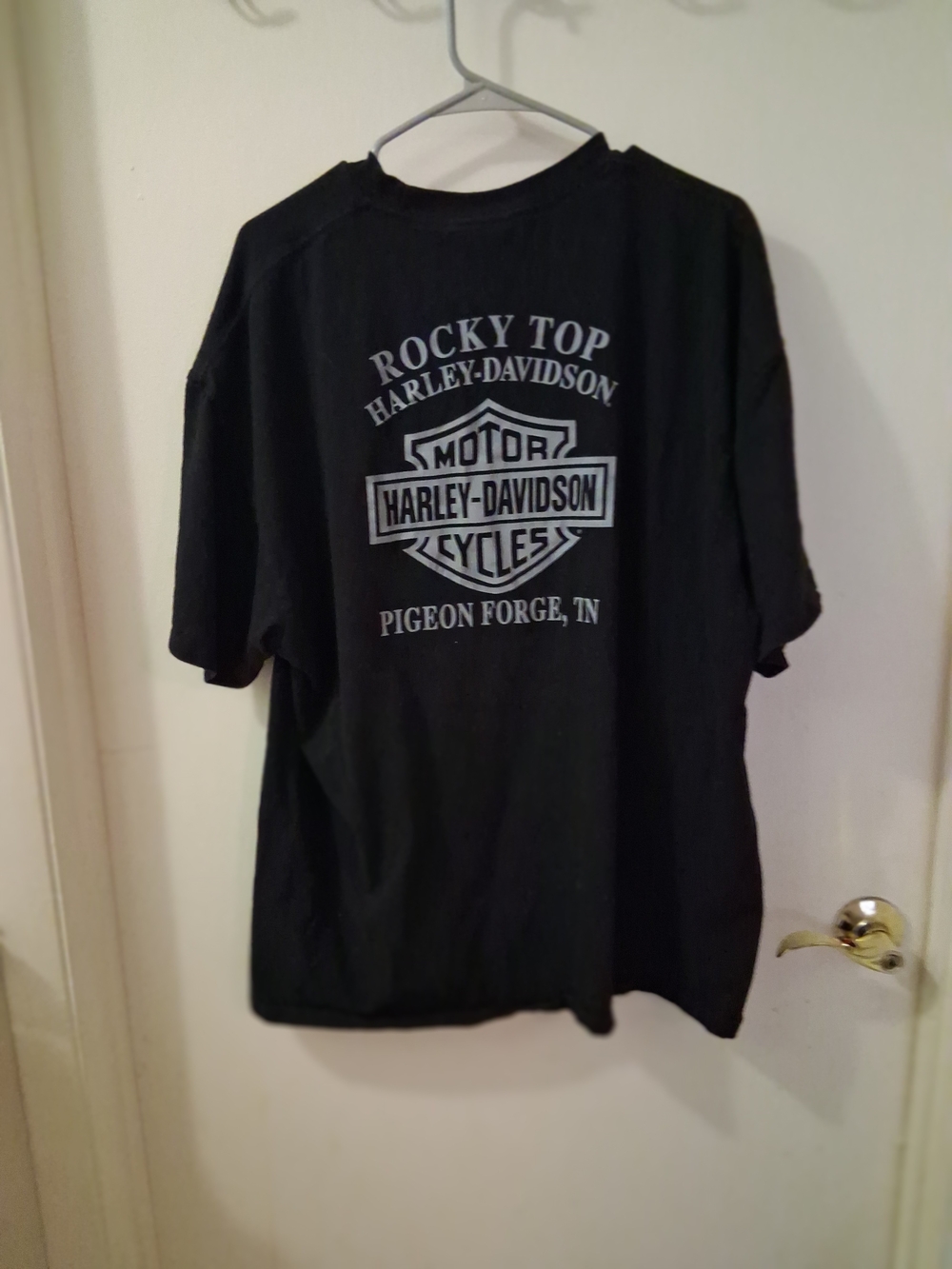 Harley-Davidson Skull Graphic T-Shirt Rocky Top Harley Pidgeon Forge,TN Men 2XL - Picture 2 of 6